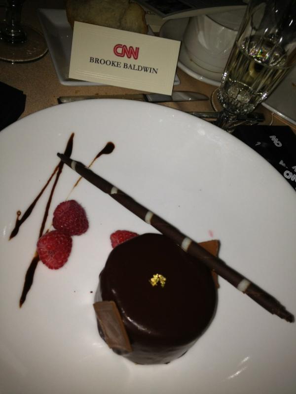 White House Dinner - A view of the dessert WHCA Dinner 2
